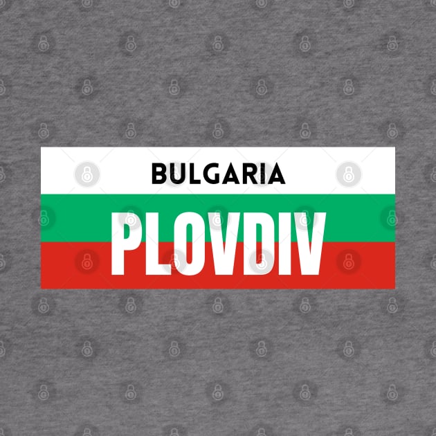 Plovdiv City in Bulgarian Flag by aybe7elf